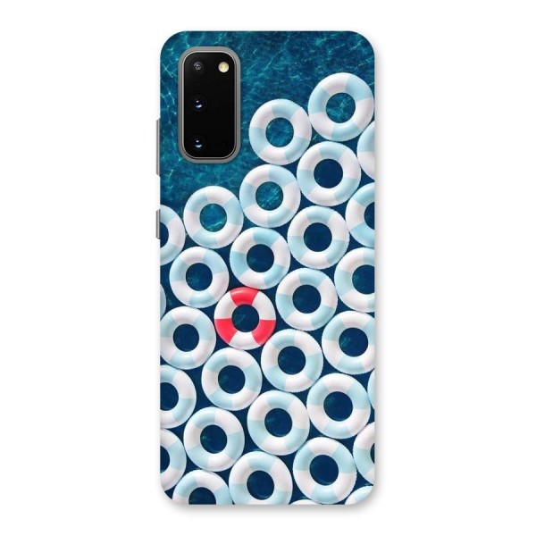 Light Blue Allure Back Case for Galaxy S20