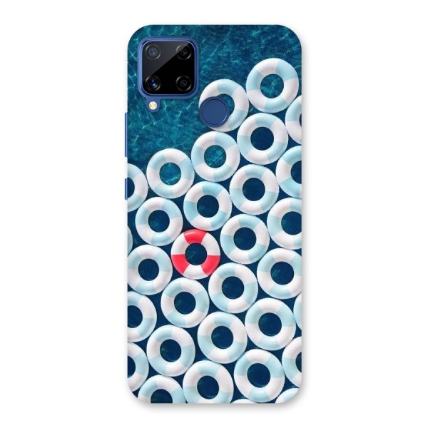 Light Blue Allure Back Case for Realme C12