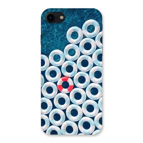 Light Blue Allure Back Case for iPhone SE 2020