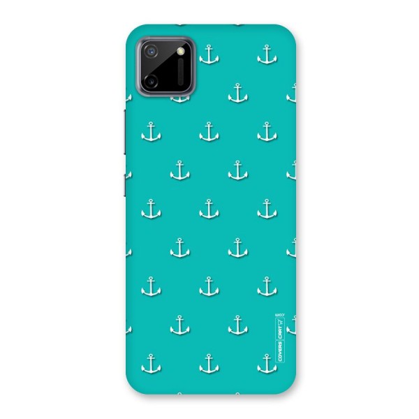 Light Blue Anchor Back Case for Realme C11