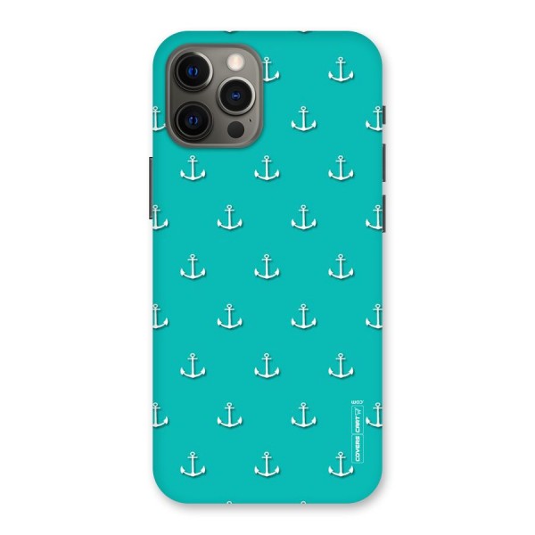 Light Blue Anchor Back Case for iPhone 12 Pro Max