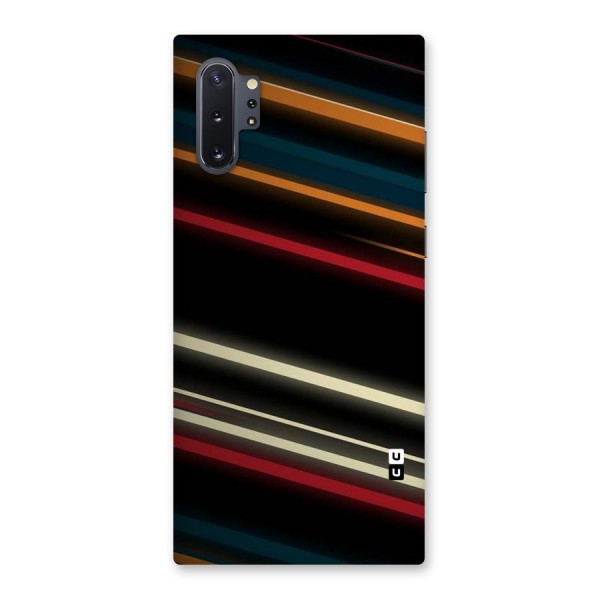 Light Diagonal Stripes Back Case for Galaxy Note 10 Plus