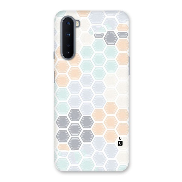 Light Hexagons Back Case for OnePlus Nord