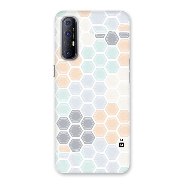 Light Hexagons Back Case for Reno3 Pro