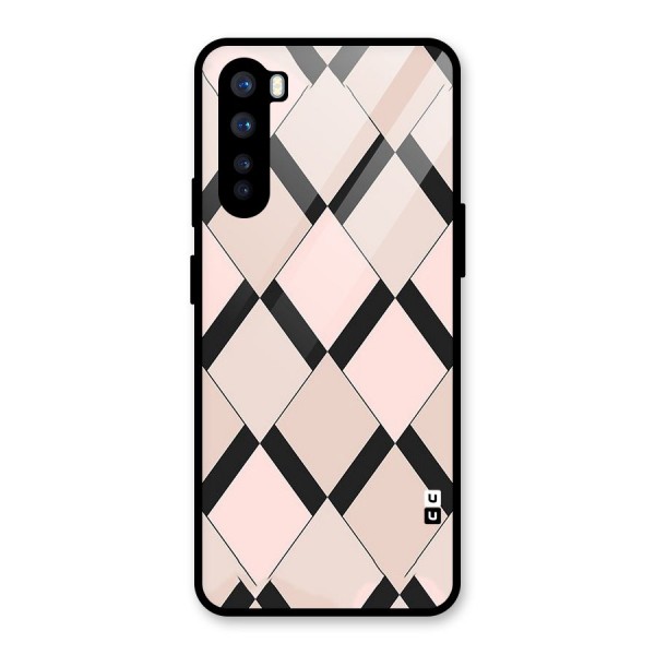 Light Pink Glass Back Case for OnePlus Nord