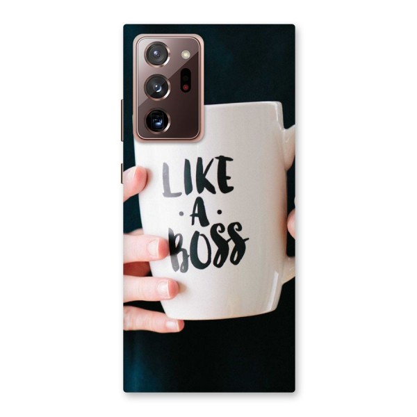 Like a Boss Back Case for Galaxy Note 20 Ultra