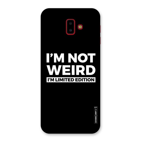 Limited Edition Back Case for Galaxy J6 Plus