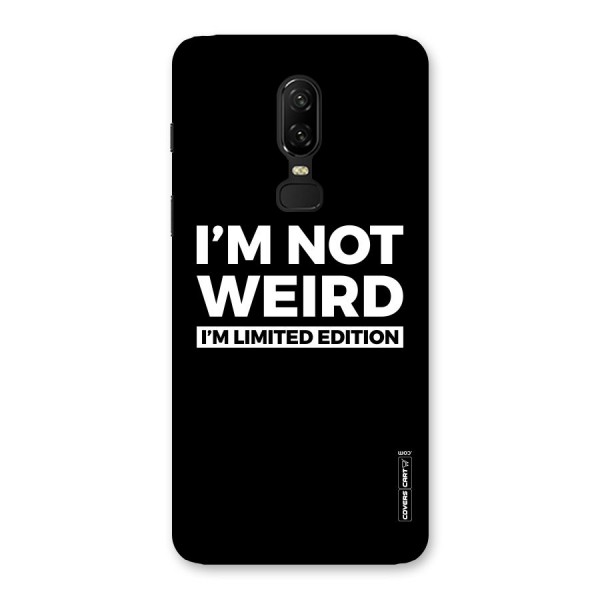 Limited Edition Back Case for OnePlus 6