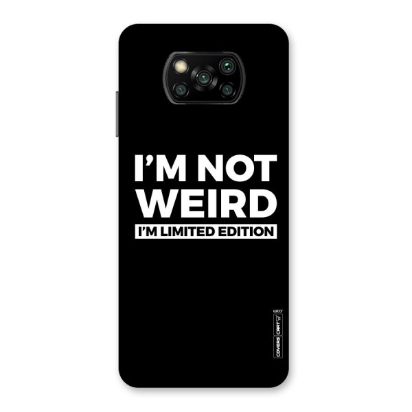 Limited Edition Back Case for Poco X3