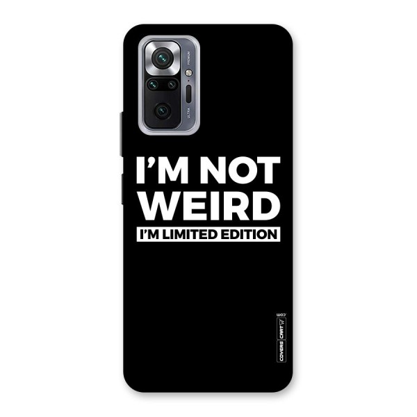 Limited Edition Back Case for Redmi Note 10 Pro