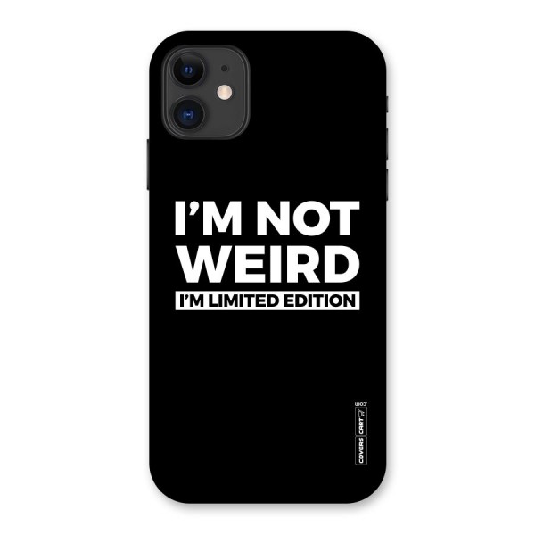 Limited Edition Back Case for iPhone 11