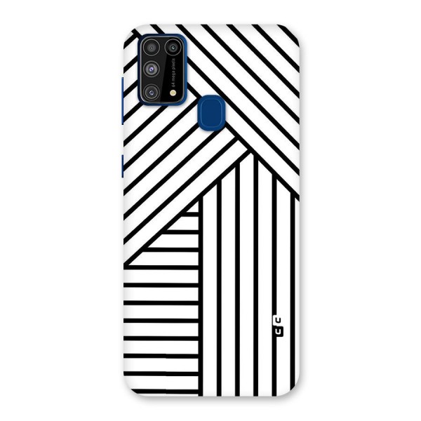 Lines Pattern Stripes Back Case for Galaxy M31