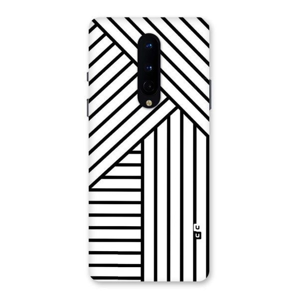 Lines Pattern Stripes Back Case for OnePlus 8