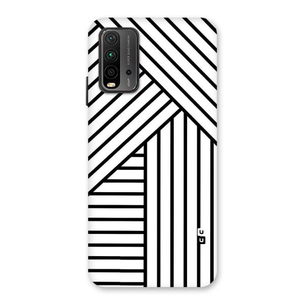 Lines Pattern Stripes Back Case for Redmi 9 Power