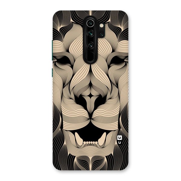 Lion Shape Design Back Case for Redmi Note 8 Pro