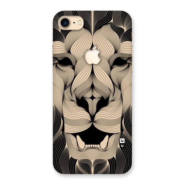 Lion Shape Design Back Case for iPhone 7 Apple Cut
