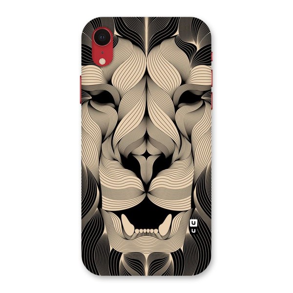 Lion Shape Design Back Case for iPhone XR