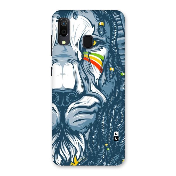 Lionic Face Back Case for Galaxy A30