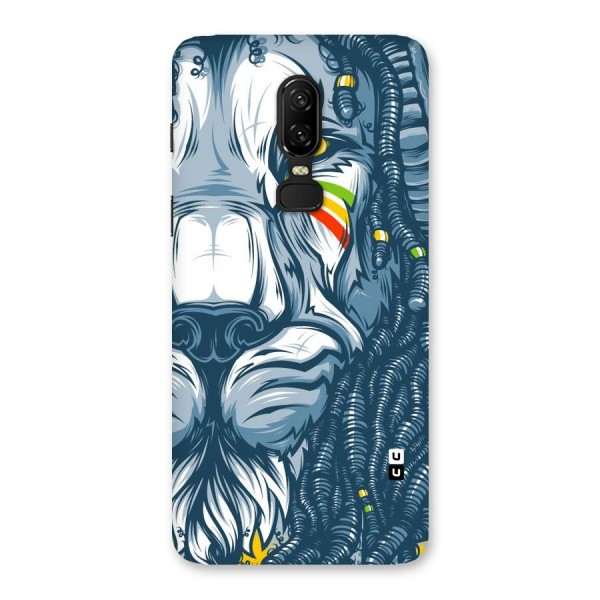 Lionic Face Back Case for OnePlus 6