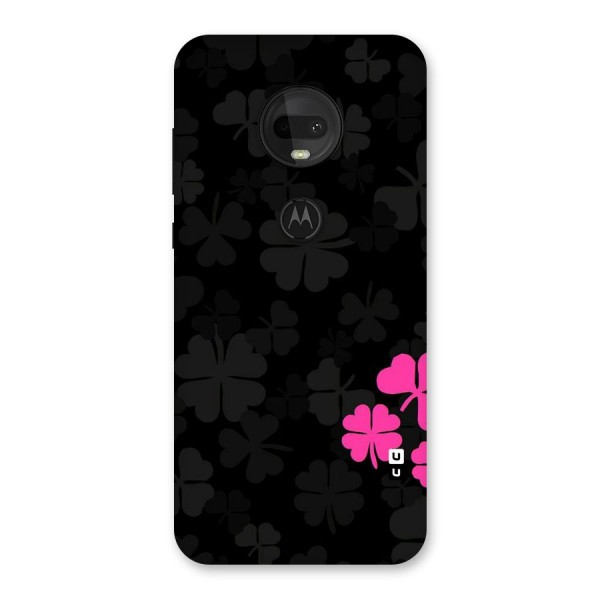 Little Pink Flower Back Case for Moto G7