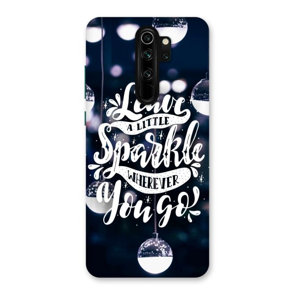 Little Spark Back Case for Redmi Note 8 Pro