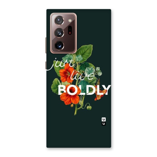 Live Boldly Back Case for Galaxy Note 20 Ultra