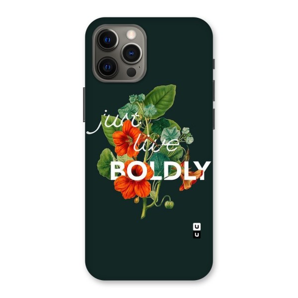 Live Boldly Back Case for iPhone 12 Pro Max