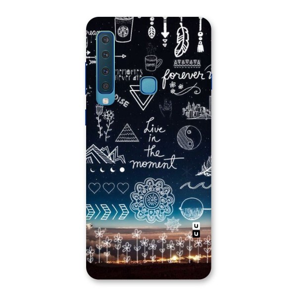 Live In The Moment Back Case for Galaxy A9 (2018)