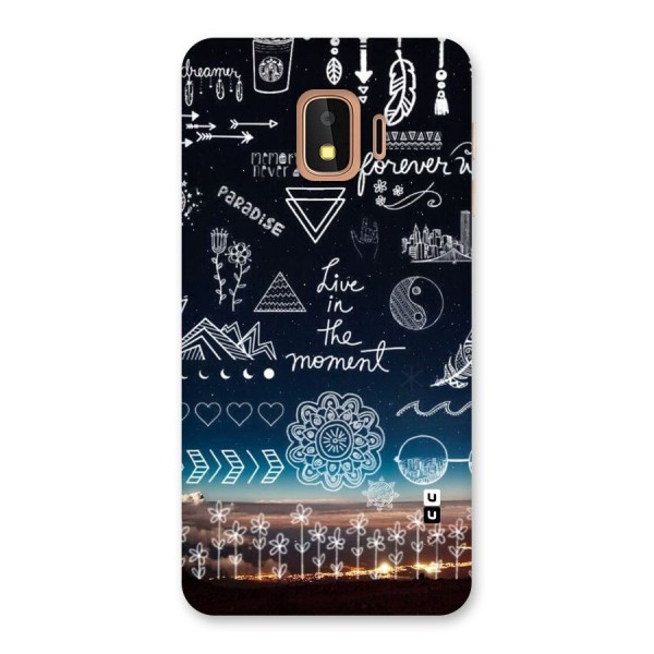 Live In The Moment Back Case for Galaxy J2 Core