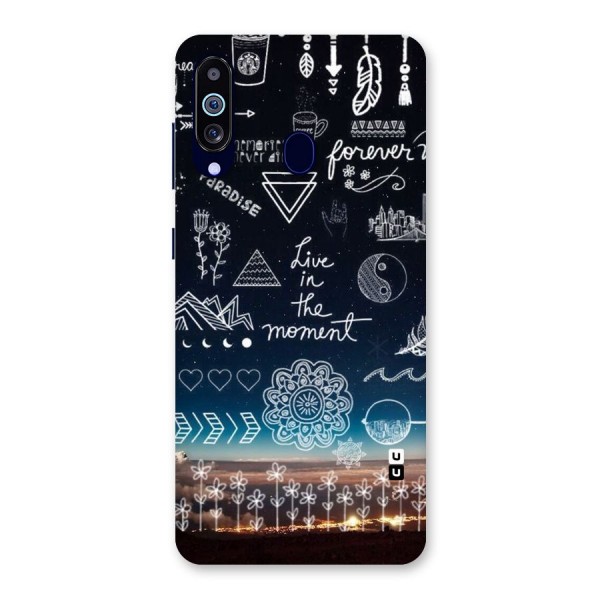 Live In The Moment Back Case for Galaxy M40