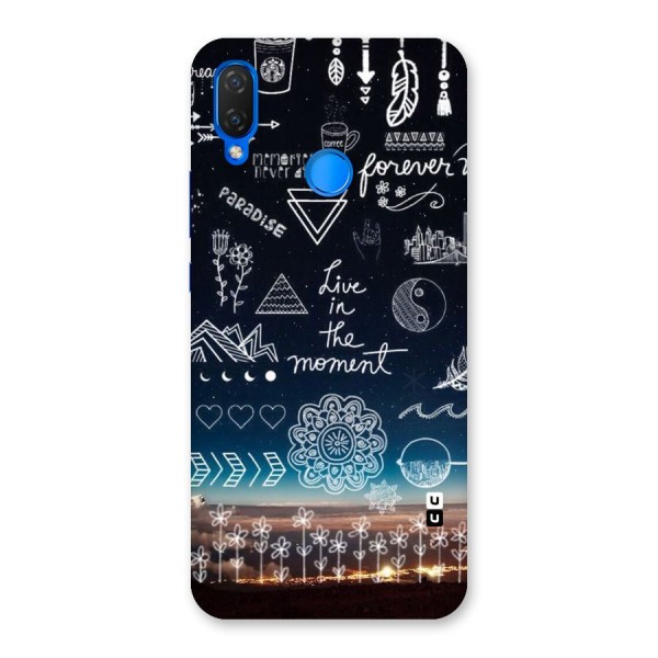 Live In The Moment Back Case for Huawei P Smart+