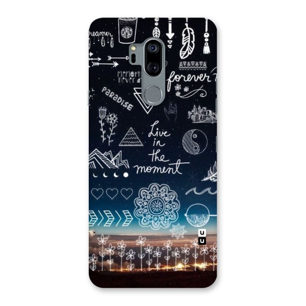 Live In The Moment Back Case for LG G7