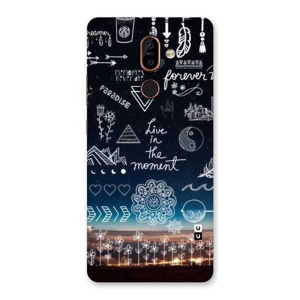 Live In The Moment Back Case for Nokia 7 Plus