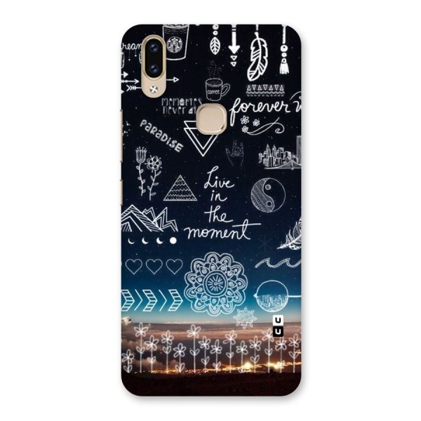 Live In The Moment Back Case for Vivo V9 Youth