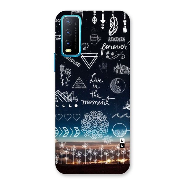 Live In The Moment Back Case for Vivo Y20