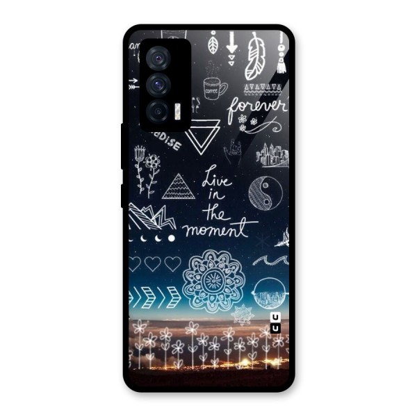 Live In The Moment Glass Back Case for Vivo iQOO 7 5G