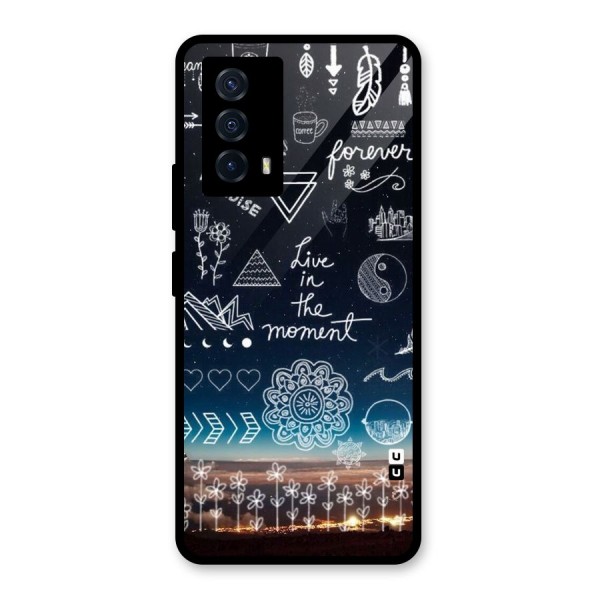 Live In The Moment Glass Back Case for Vivo iQOO Z5