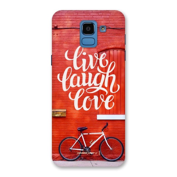 Live Laugh Love Back Case for Galaxy On6