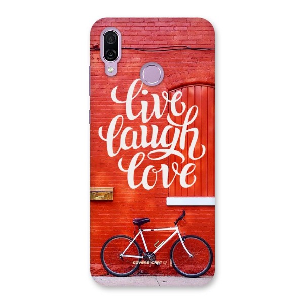 Live Laugh Love Back Case for Honor Play