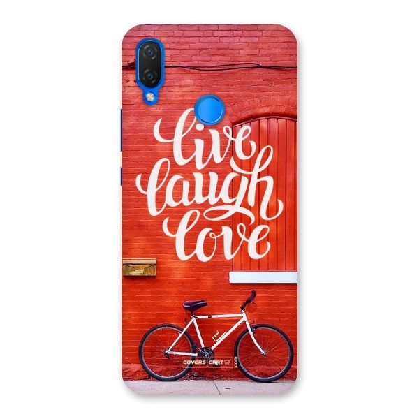 Live Laugh Love Back Case for Huawei P Smart+