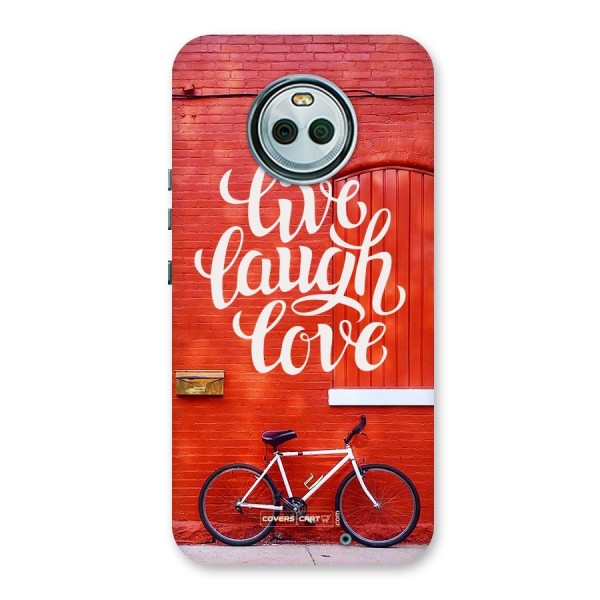 Live Laugh Love Back Case for Moto X4
