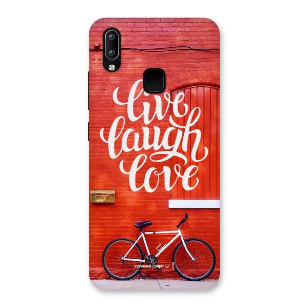 Live Laugh Love Back Case for Vivo Y95