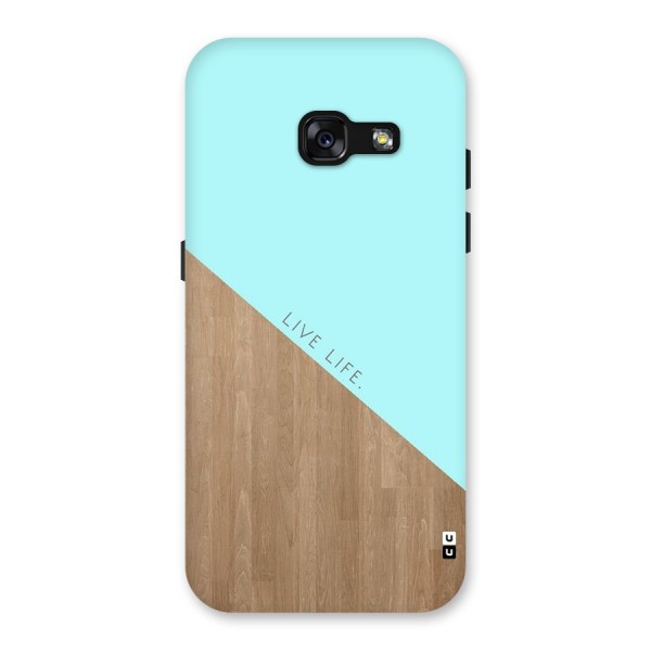 Live Life Back Case for Galaxy A3 (2017)