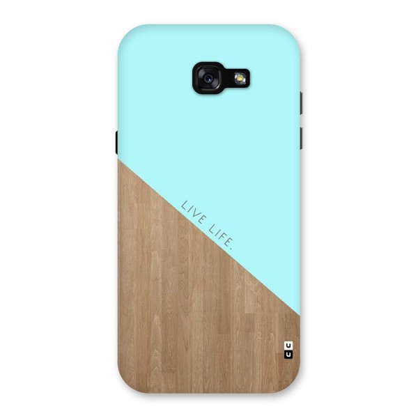 Live Life Back Case for Galaxy A7 (2017)