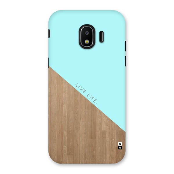 Live Life Back Case for Galaxy J2 Pro 2018