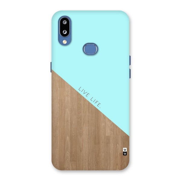 Live Life Back Case for Galaxy M01s