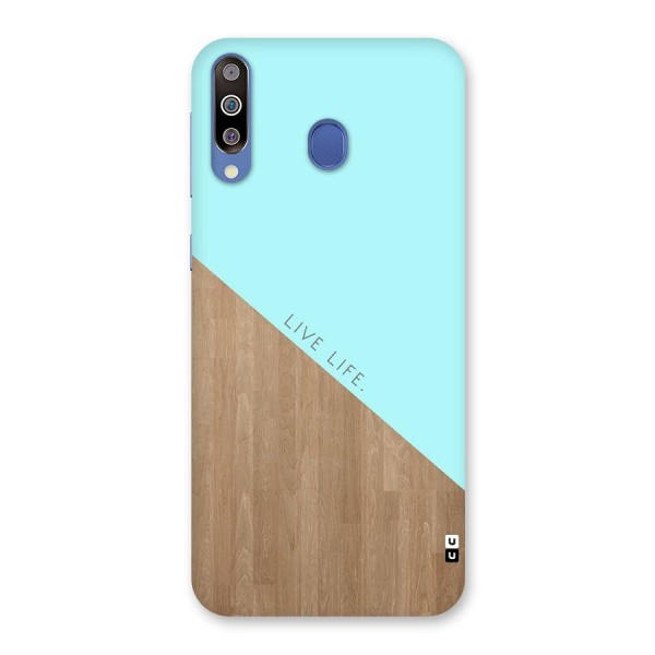 Live Life Back Case for Galaxy M30