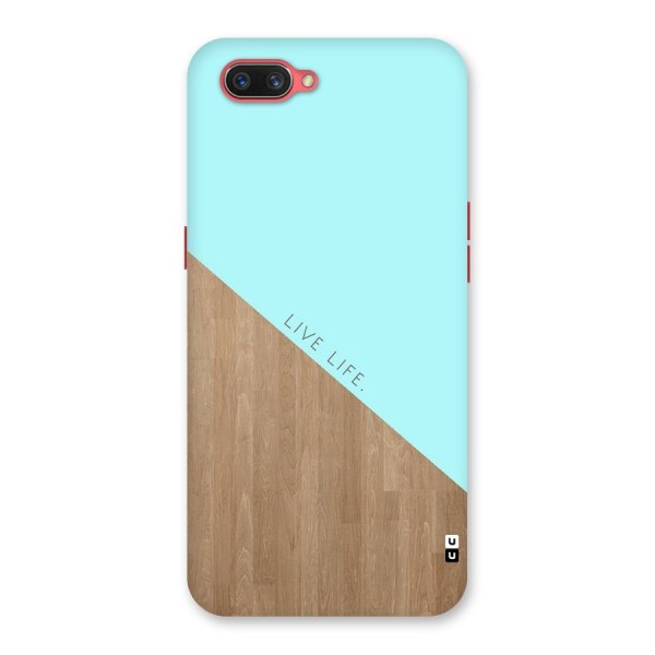 Live Life Back Case for Oppo A3s