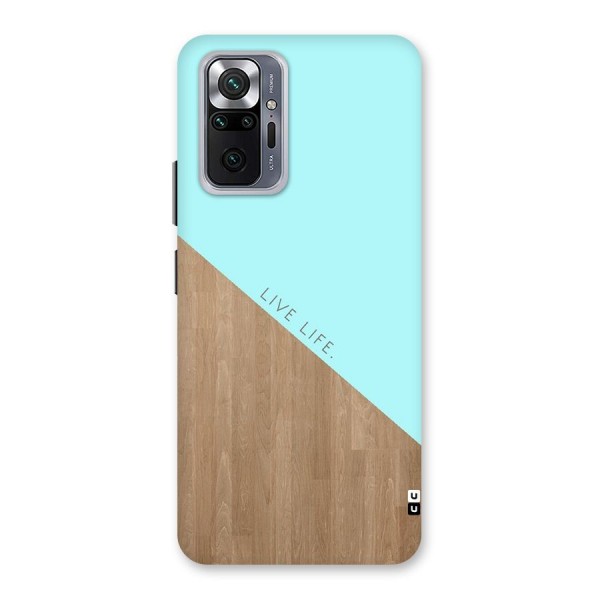 Live Life Back Case for Redmi Note 10 Pro Max