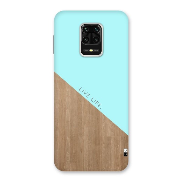 Live Life Back Case for Redmi Note 9 Pro Max